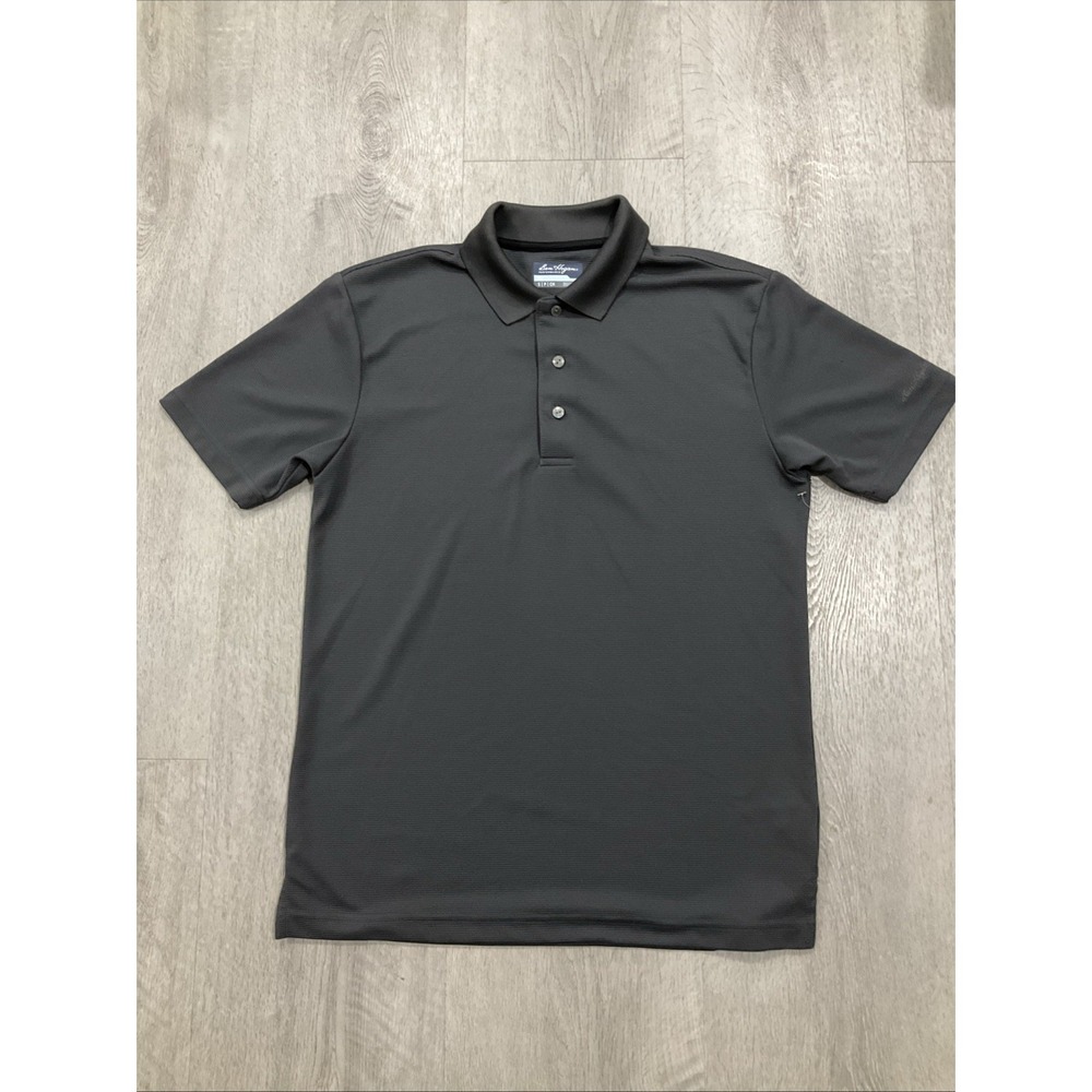 Ben Hogan Performance 30% Polo Shirt Quick-Dry Charcoal Gray Small